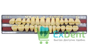 Гарнитур акриловых зубов B4, T3, Naperce и New Ace (28 шт)