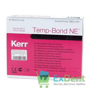 TempBond (Темп Бонд) NE - самоотверждаемый цемент для временной фиксации (50 г + 15 г)
