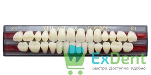 Гарнитур акриловых зубов B1, S5, Naperce и New Ace (28 шт)