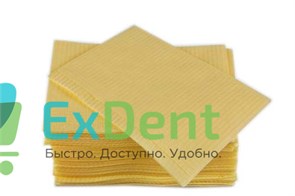 Салфетки для пациентов лимонные 3-х слойные, KRISTI ПРЕМИУМ 33 х 45 см (500 шт)