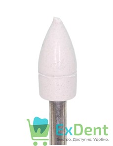 {{photo.Alt || photo.Description || 'Полир Kagayaki Ensmart Pin - белый (грубая) пуля, металл, для финишной полировки композита (1шт)'}}