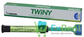 TWiNy Enamel Clear (Эмаль прозрачная) E2 - светополимеризуемый композит для коронок и мостов (4.8 г)