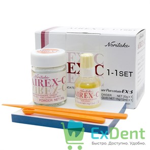 Airex-C (Айрекс) - стеклоиономерный цемент для прокладок и фиксации зубных протезов (20 г + 15 г)