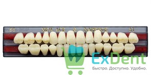 Гарнитур акриловых зубов A1, S5, Naperce и New Ace (28 шт)