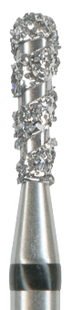 830L-014TSC-FG Бор алмазный NTI, стандартный хвостик, форма грушевидная,длинная, сверхгрубое зерно - фото 12340