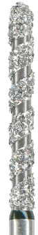 879L-014TSC-FG Бор алмазный NTI, стандартный хвостик, форма торпеда, длинная, сверхгрубое зерно - фото 12563