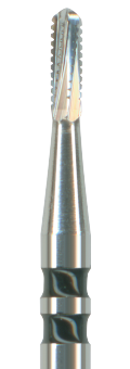 H34L-010-FG Бор твердосплавный NTI для разрезания коронок (акула), форма цилиндр, круглый, длинный - фото 20293