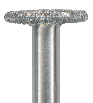 818-035C-FG Бор алмазный NTI, форма колесо, грубое зерно - фото 20296