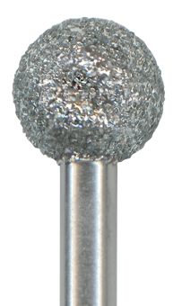 801-042M-RA Хирургический инструмент NTI, форма шаровидная, среднее зерно, без кольца/синее - фото 20393