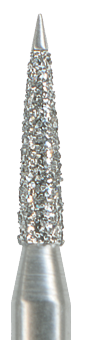 861SE-012M-FG Бор алмазный NTI, форма пламевидная, атравматичная, среднее зернор - фото 21966