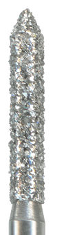 885-014F-FG Бор алмазный NTI, форма цилиндр, остроконечный, мелкое зерно - фото 22345