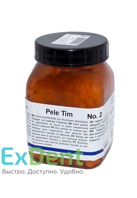 Pele Tim (Пеле Тим) - поролоновые тампончики №2 (5 мм х 1000 шт) - фото 22510