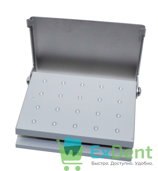 Бокс (подставка) для боров, на 20 турбинных, автоклавируемый 16964 - фото 30568