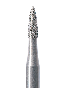 860-016M-HP Бор алмазный NTI, форма пламевидная, среднее зерно - фото 26092