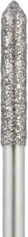 886-018M-FG Бор алмазный NTI, форма цилиндр, остроконечный, среднее зерно - фото 29495