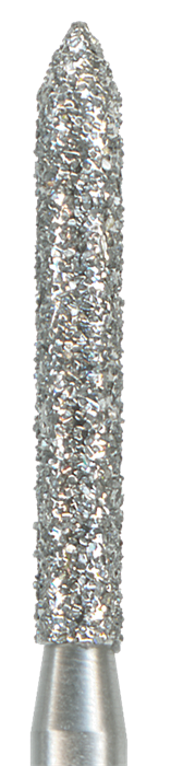 886-012M-FG Бор алмазный NTI, форма цилиндр, остроконечный, среднее зерно - фото 29500