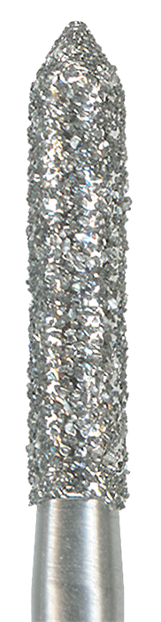 885-016C-FG Бор алмазный NTI, форма цилиндр, остроконечный, грубое зерно - фото 29505