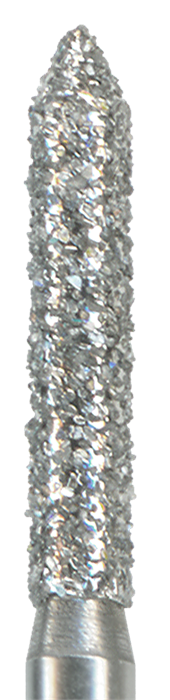 885-014C-FG Бор алмазный NTI, форма цилиндр, остроконечный, грубое зерно - фото 29510
