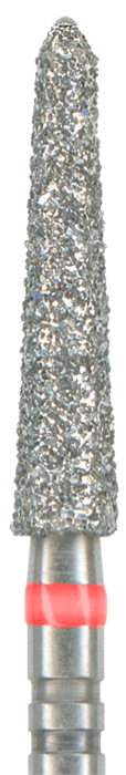 879KSE-021F-FG Бор алмазный NTI, форма торпеда, коническая, мелкое зерно - фото 29530