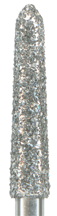 879K-021C-FG Бор алмазный NTI, форма торпеда,коническая, грубое зерно - фото 29556