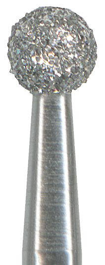 801-016C-FGXL Бор алмазный NTI, хвостовик FG экстра длинный, форма шаровидная, грубое зерно - фото 29946