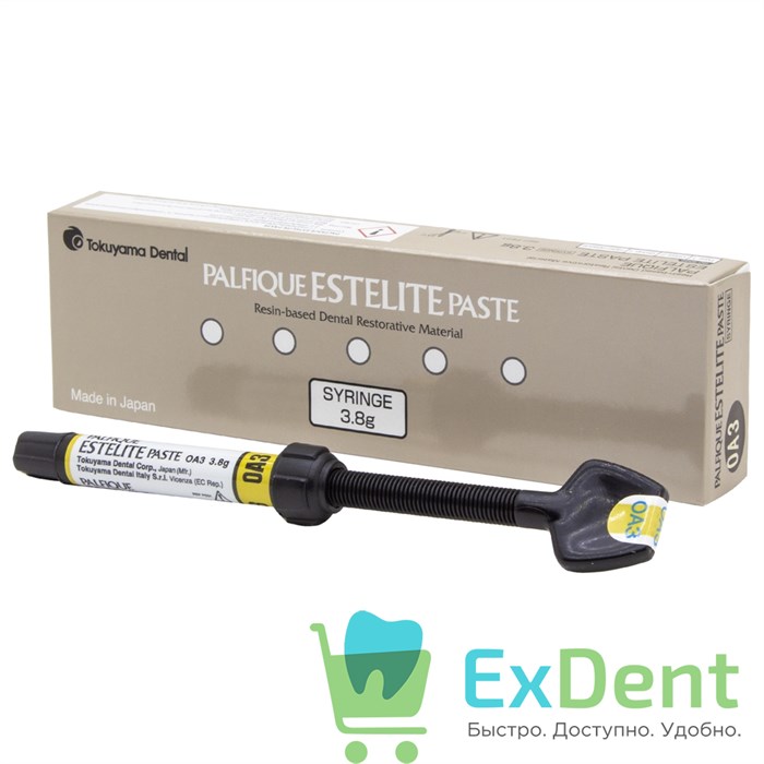 Estelite (Эстелайт) Palfique OA3 - светоотверждаемый композитный материал (3,8 г) 20687 - фото 31710
