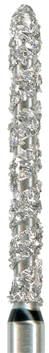 879L-012TSC-FG Бор алмазный NTI, стандартный хвостик, форма торпеда, длинная, сверхгрубое зерно - фото 30139