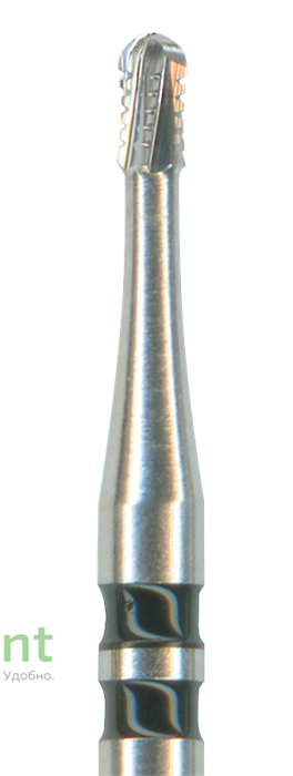 H34-010-FG Бор твердосплавный NTI, стандартный хвостик, форма цилиндр, круглый - фото 30158