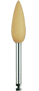Полир (головка резиновая) P0730 RA, пуля - для любых микрофильных композитов - фото 30391