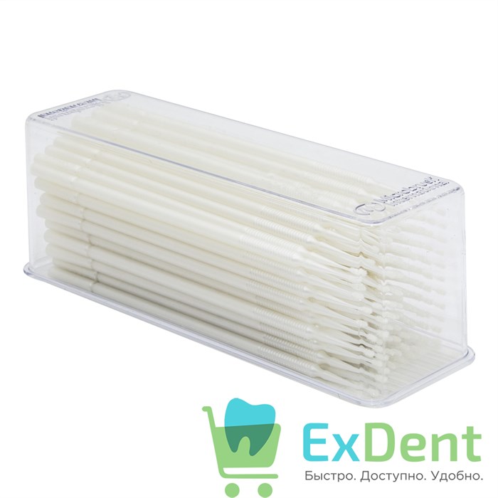 Аппликаторы Микробраш Microbrush Super Fine (1 мм) - диспенсер (100 шт) 14284 - фото 31912