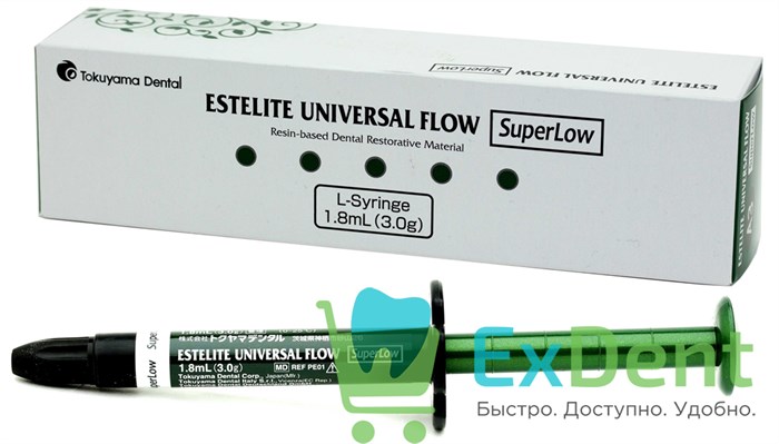 Estelite (Эстелайт) Universal Flow Super Low L A2 - композитный материал сверхнизкой текучести (3 г) 18383 - фото 33523