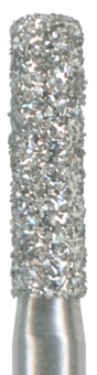 836KR-014F-FG Бор алмазный NTI, форма цилиндр круглый кант, мелкое зерно - фото 34792