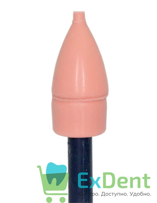 Полир Kagayaki Ensmart Pin - розовый (мелкая) пламя, для финишной полировки композита (1 шт) - фото 35260
