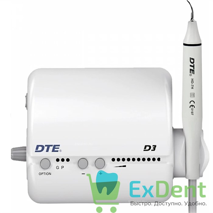Скалер ультразвуковой DTE-D3, 5 насадок в комплекте (GD1x2, GD2, GD4, PD1) - фото 35780