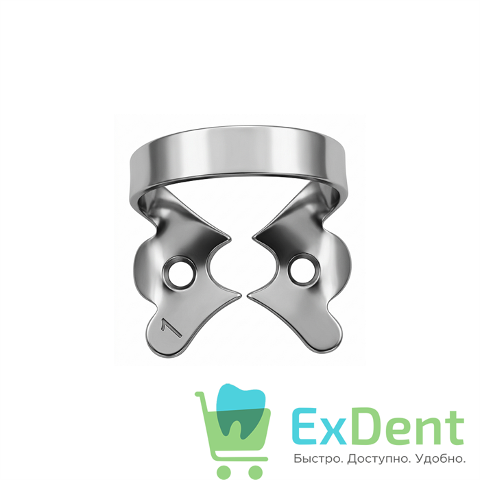 Кламп №1 для клыков и премоляров верхней и нижней челюсти (ТОР ВМ) 14778 - фото 36582