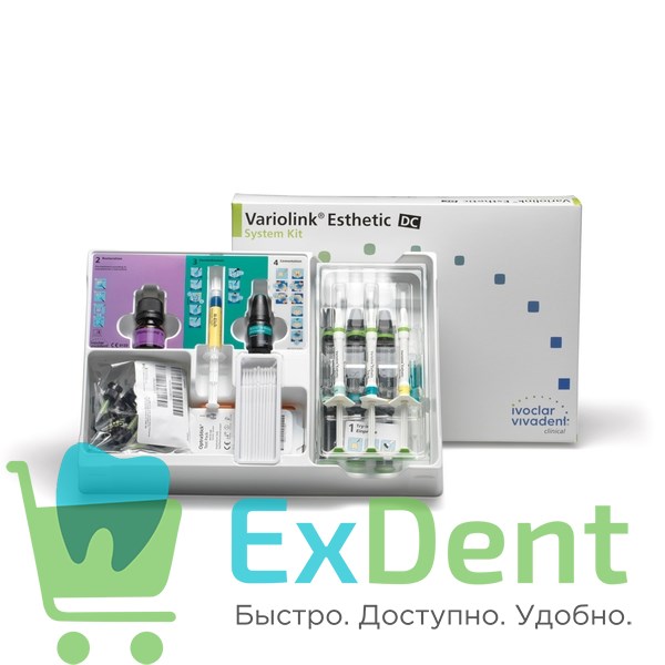 Variolink Esthetic DC System Kit/Tetrik N-Bond Universal (Bottle) набор для адгезивной фиксации 16064 - фото 34614