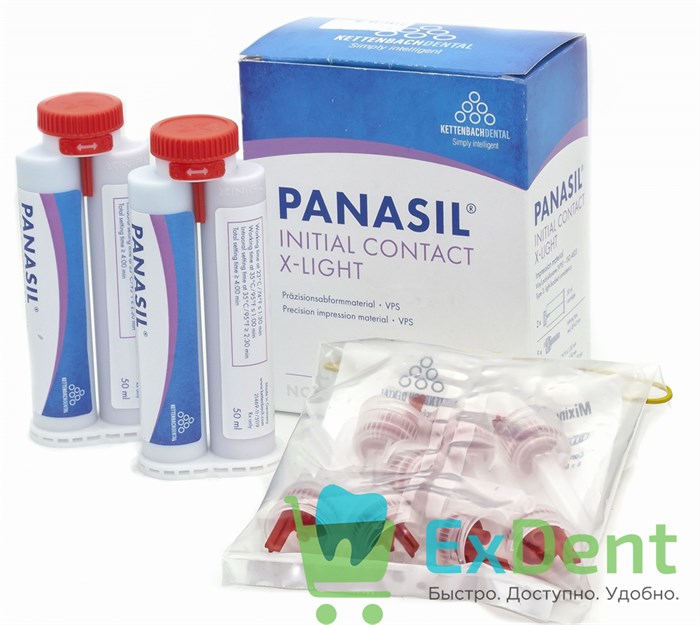 Panasil (Панасил) Initial Contact X - Light - коррегирующий слой (2 х 50 мл) - фото 39450