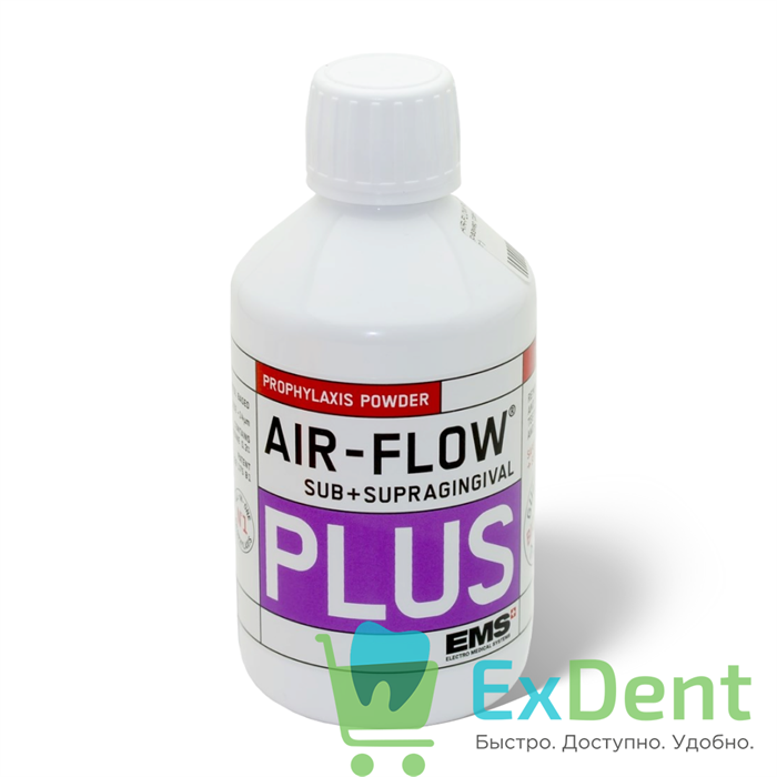 AIR-FLOW порошок EMS PLUS, размер гранул 14 мкм (120 г) - фото 41160