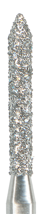 885-012F-FG Бор алмазный NTI, форма цилиндр, остроконечный, мелкое зерно - фото 7199