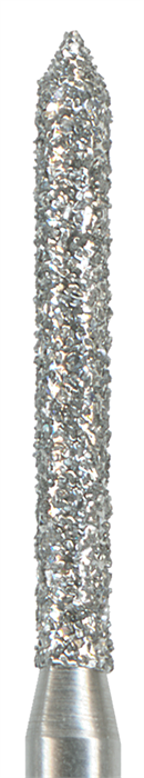 886-010F-FG Бор алмазный NTI, форма цилиндр, остроконечный, мелкое зерно - фото 7205