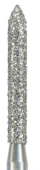 886-012C-FG Бор алмазный NTI, форма цилиндр, остроконечный, грубое зерно - фото 7208