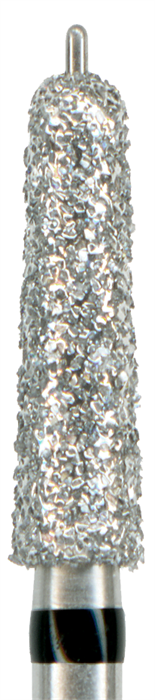 998-023SC-FG Бор алмазный NTI, форма конус круглый,с гидом, сверхгрубое зерно - фото 7229