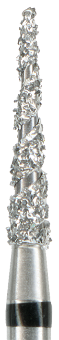 858-014TSC-FG Бор алмазный NTI, стандартный хвостик, форма конус, остроконечный, сверхгрубое зерно - фото 7288