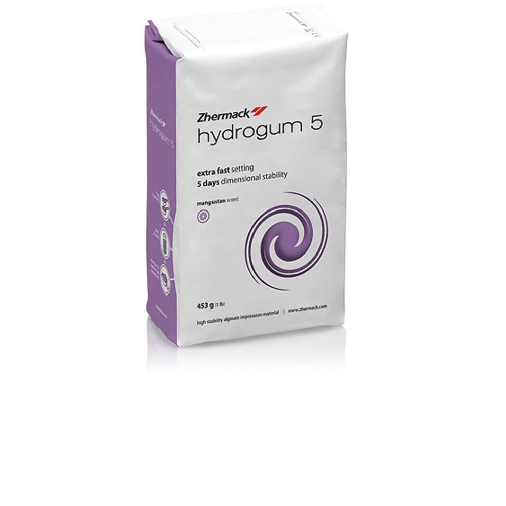 Hydrogum (Гидрогум) 5 - альгинат с быстрым схватыванием, сиреневый (453 г)