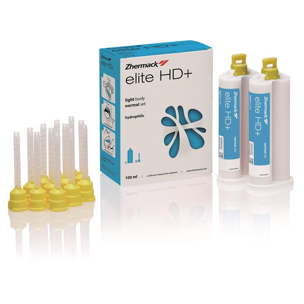 Elite (Элит) HD+ Light Body Normal Set - A-силикон низкой вязкости (2 х 50 мл)