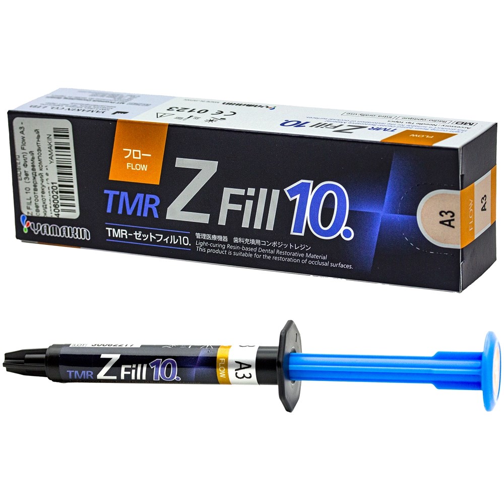 Z FILL 10 (Зет Фил) Flow A3 - светоотверждаемый жидкотекучий композитный материал (2.6 г)