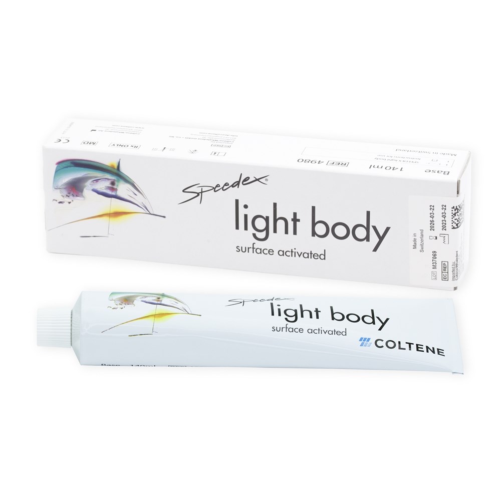 Speedex (Спидекс) light body (корректура) - силиконовая слепочная масса - 2-й слой в тубах (140 мл)