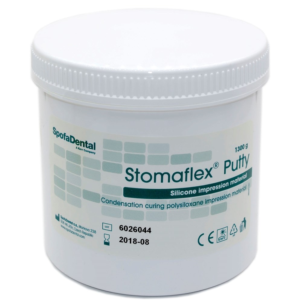 Stomaflex (Стомафлекс) Putty - слепочная масса С-силикон высокой вязкости (1300 г)