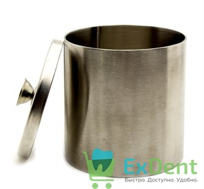 Стакан медицинский с крышкой СтС-76 х 80 17043