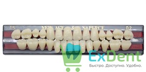 Гарнитур акриловых зубов D2, T5, Naperce и New Ace (28 шт)